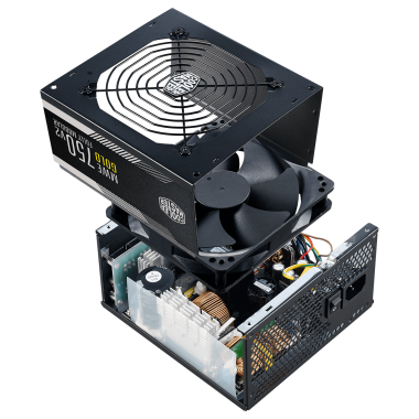 Nguồn Cooler master MWE GOLD 750 - V2  Fully modular