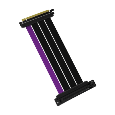 Cooler Master MASTERACCESSORY Riser Cable PCIe 4.0 x16 – 300mm (Black Edition)