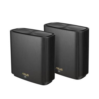 ASUS ZenWiFi AX System (XT8 2 Pack Routers) – White, WiFi 6, 6600Mbps, 8K Streaming, AiMesh, MU-MIMO