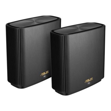 ASUS ZenWiFi AX System (XT8 2 Pack Routers) – White, WiFi 6, 6600Mbps, 8K Streaming, AiMesh, MU-MIMO