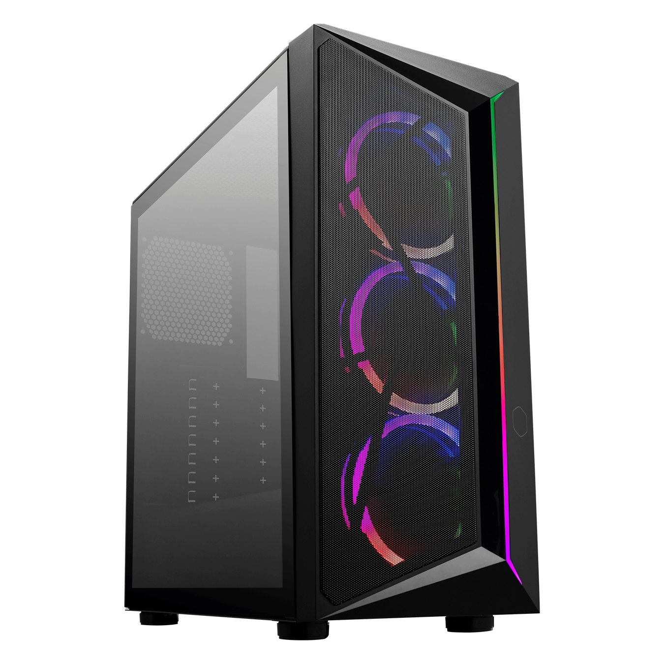Case CoolerMaster CMP510 w/o ODD,  ARGB fan Edition