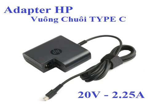 Adapter Laptop Apower for HP  20V-3.25 (65W)- Vuông TYPEC