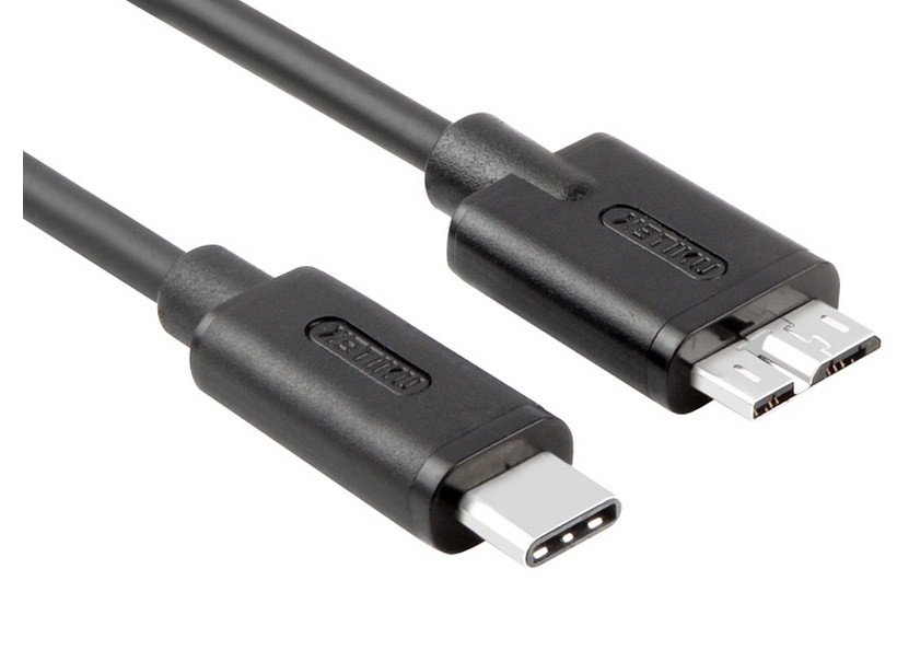 Cáp Chuyển USB 3.1 Type C To USB 3.0 Micro B Int Chính Hãng Unitek Y-C475BK 10Gbit/s Dài 1M