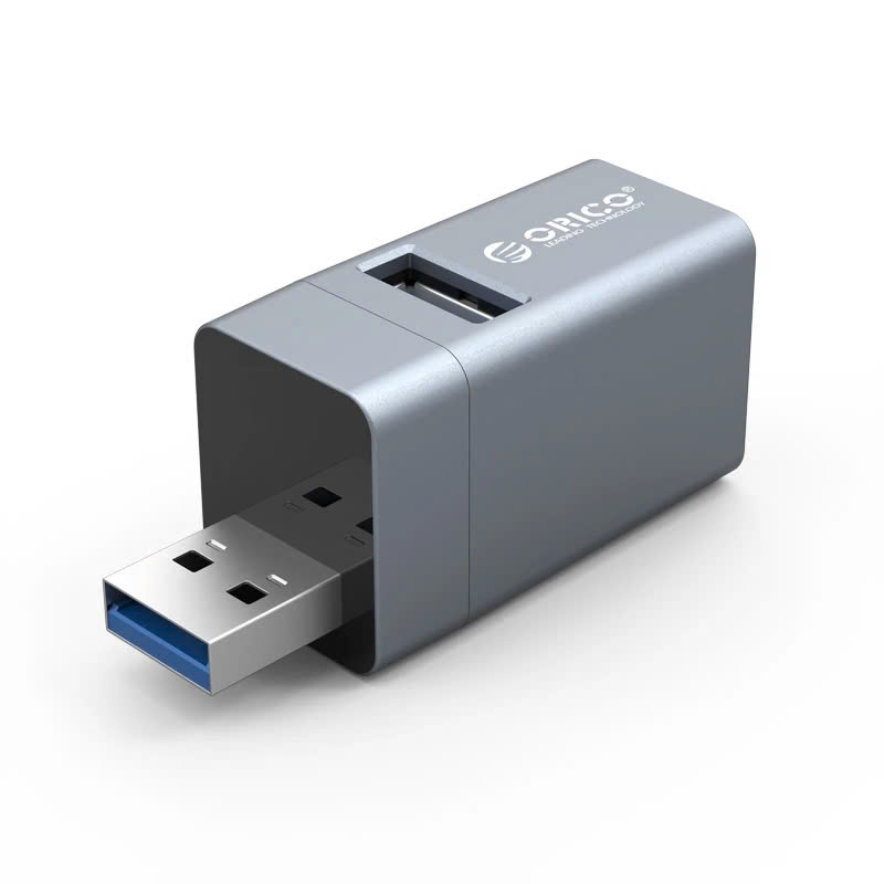 Bộ Chia USB HUB 3 Cổng USB 3.0 Orico MINI-U32L, Hàng Chính Hãng