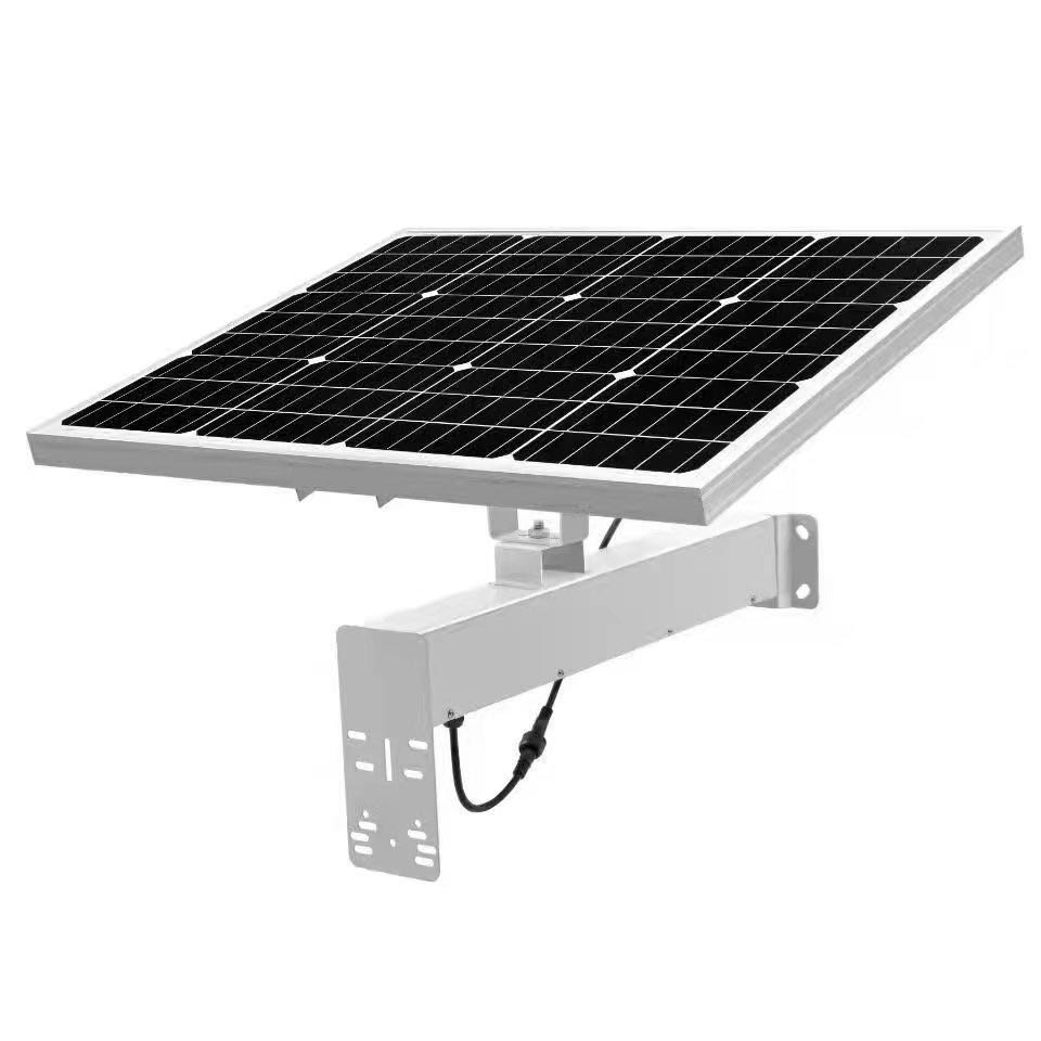 Tấm Pin năng lượng Mặt trời  cho camera chuôi 12V - 2A 40W, tích trữ năng lượng hơn 2 ngày