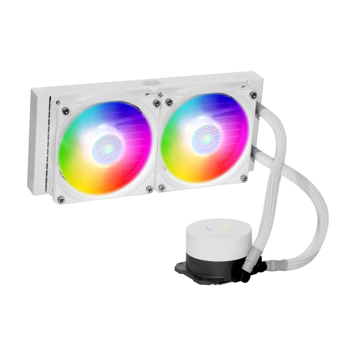 TẢN NHIỆT NƯỚC COOLER MASTER MASTERLIQUID 240L Core WHITE